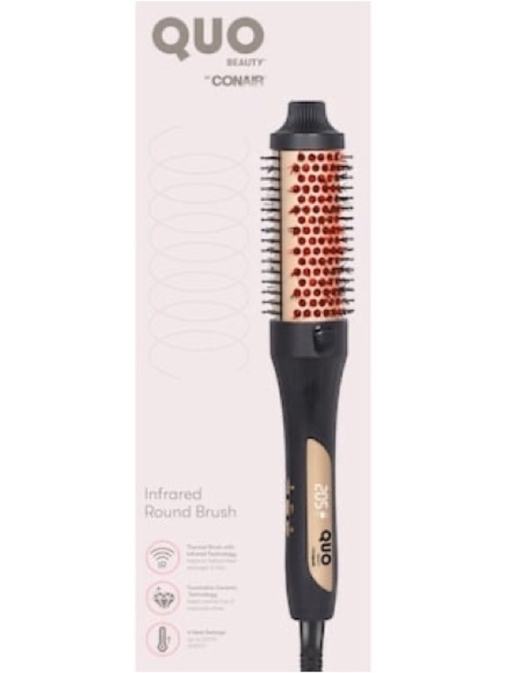 QUO Beauty Infrared Round Brush